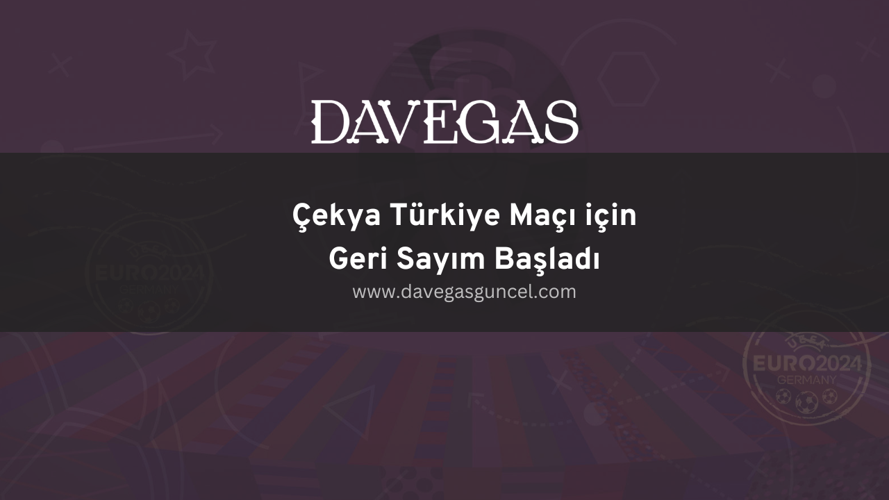 Çekya Türkiye Maçı için Geri Sayım Başladı